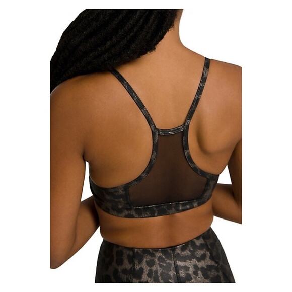 Good American The Barely There Leopard Print Bralette Sz.2(M) - Picture 3 of 11